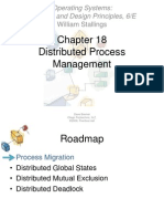 Distributed Process Management: Operating Systems: Internals and Design Principles, 6/E