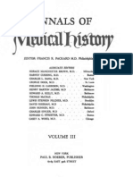 Annals of Medical History III Reduced Size
