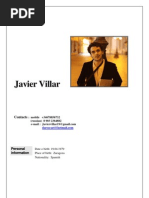 Download curriculum by Javier Villar Morales SN120093063 doc pdf