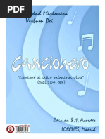 Cancionero Verbum Dei con Acordes (8va Edición)