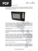 Porque evitar o microondas