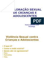 Slides Exploração Sexual