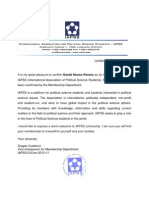 IAPSS Membership Confirmation Daniel Nunes Pereira PDF