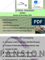 Through-Silicon Via Benchmarking Project (Chong Industrial Training)