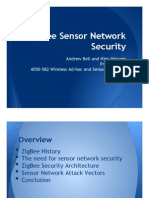ZigBee Sensor Network Security Presentation