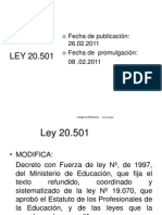 Ley 20501