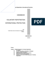 Handbook on Voluntary Repatriation