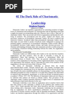 Download The Dark Side of Charismatic Leadership by aolmedo SN120132675 doc pdf