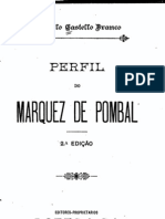 Perfil do Marquês de Pombal, de Camilo Castelo Branco