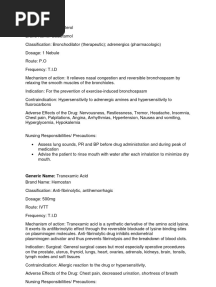 Drug Study