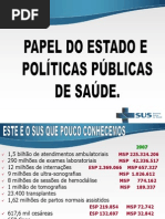 Papel Do Estadoe Politicas Publicas de Saude