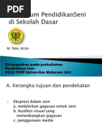 Kurikulum Pendidikan Seni Di Sekolah Dasar PDF