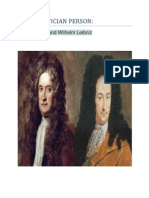 Mathematician Person:: Isaac Newton and Wilhelm Leibniz