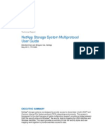 Netapp Storage System Multiprotocol User Guide: Technical Report