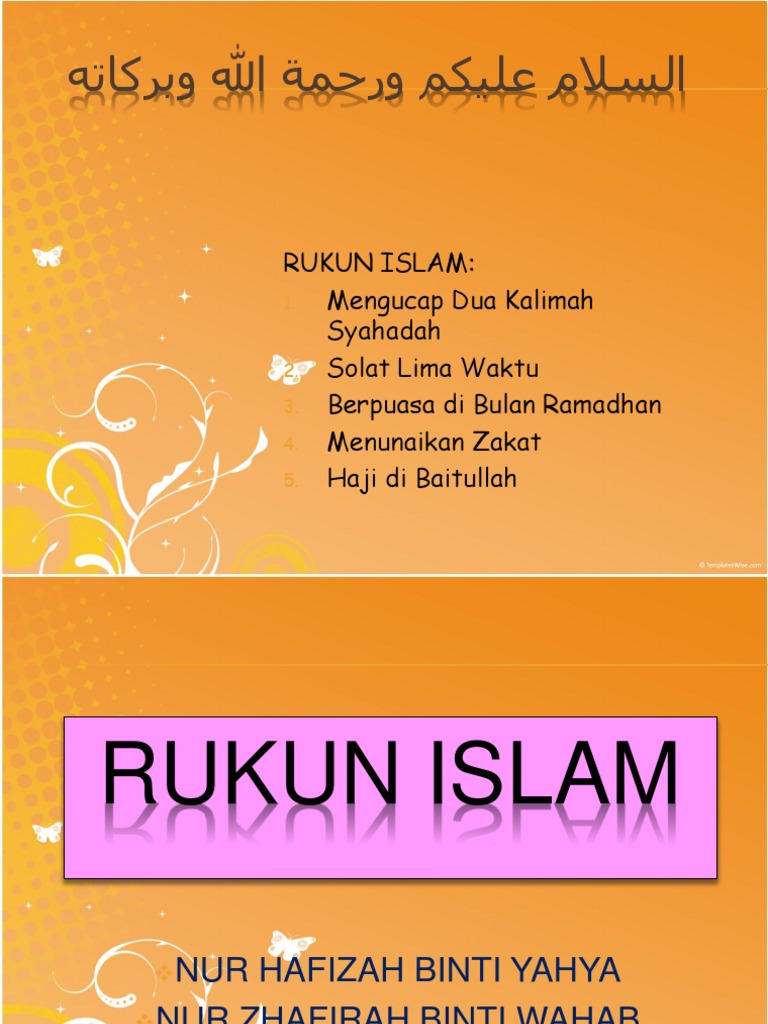 Rukun Islam Pdf