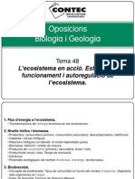 Tema 48 - L'ecosistema en Acció