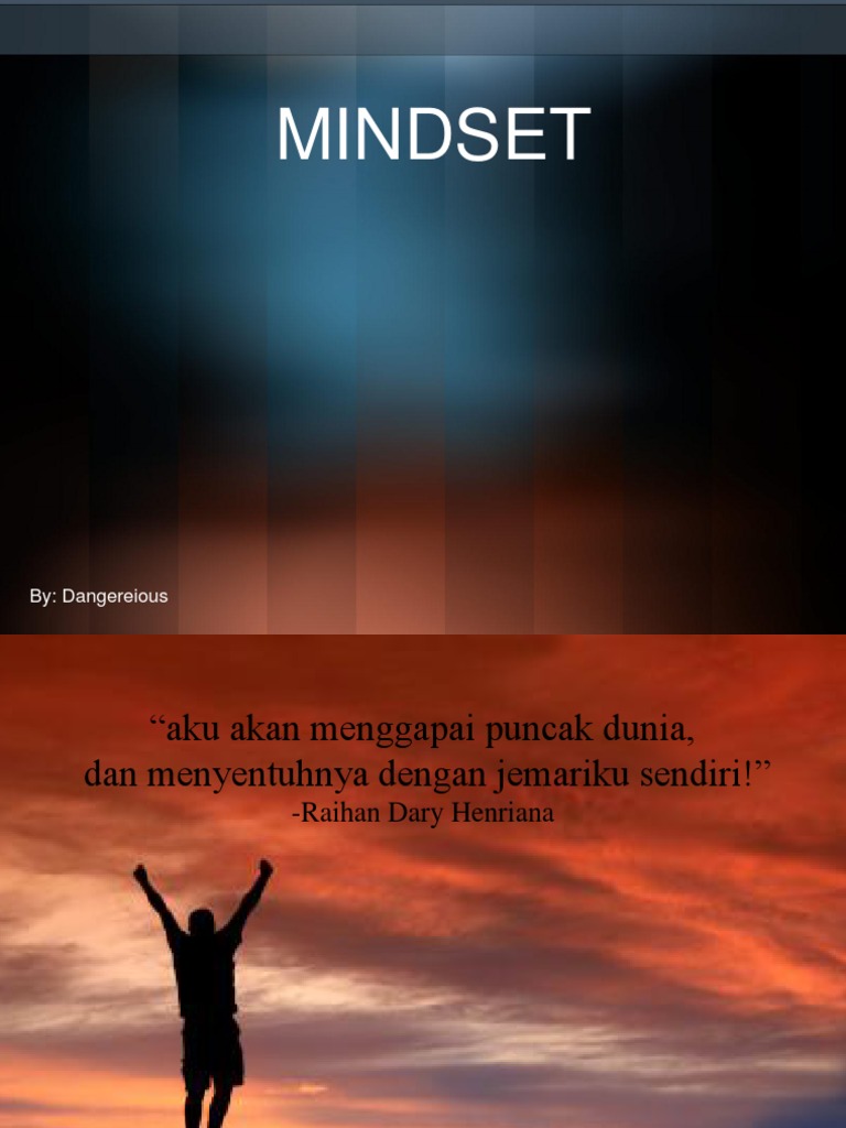 Mindset untuk Mengubah Kehidupan | PDF