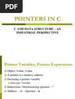 Pointers in C: C and Data Structure - An Industrial Perspective