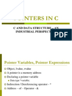 Pointers in C: C and Data Structure - An Industrial Perspective