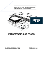 7867087 US Army Medical Course MD0703100 Preservation of Foods