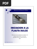 Manual de Flauta Dulce