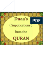 Duaas Supplications From the Quran