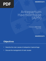 Antepartum Haemorrhage (APH) : Prepared by Helen Cooke