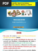 avaliação institucional