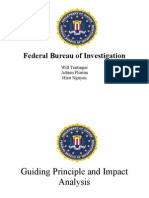 FBI Guiding Principle and Impact Analysis Project