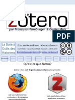 Initiation A Zotero