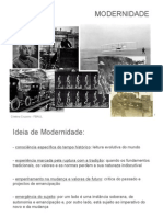 Aula 2 Modernidade Vanguardas Pós Modernidade