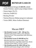 Diet Rendah Garam