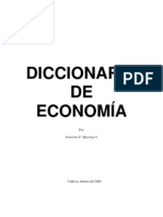 Diccionario de EconomÍa