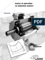 Application basics of operation
of three-phase induction motors