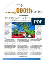 RT Vol. 12, No. 1 Upon the 100,000th cross