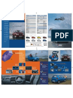 Suzuki Alto STD 2013 Brochure