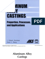 Aluminum Alloy Casting Properties, Processes, & Applications (ASM) - 2004