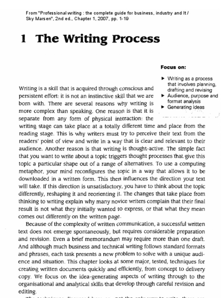 Process essay examples pdf picture