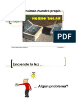 Presentación Taller Horno Solar