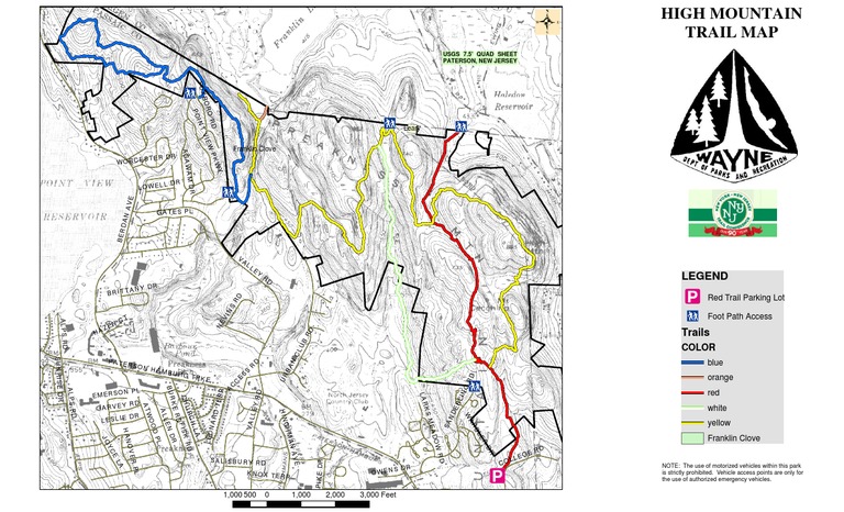 Paterson NJ Trail Map and Access Guide | PDF | Travel
