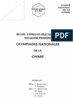 Olympiades nationales de la chimie - annales vol. 1