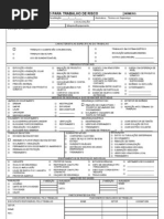 PTR - PERMISSÃO PARA TRABALHO DE RISCO