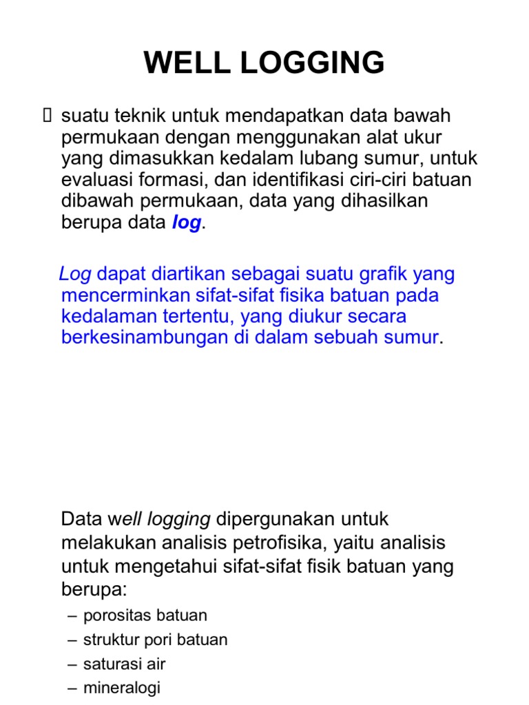 6 Logging | PDF