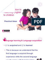 An Introduction To Teaching English To Children