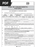 PROVA 23 - HISTÓRIA
