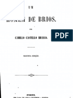 Um Homem de Brios, Por Camilo Castelo Branco