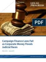 Campaign Finance Laws Fail As Corporate Money Floods Judicial Races