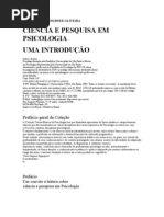 CIÊNCIA E PESQUISA EM PSICOLOGIA