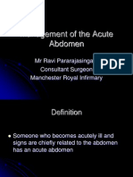 Acute Abdomen