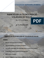 Curso Avances en La Tecnología de Voladura de Rocas